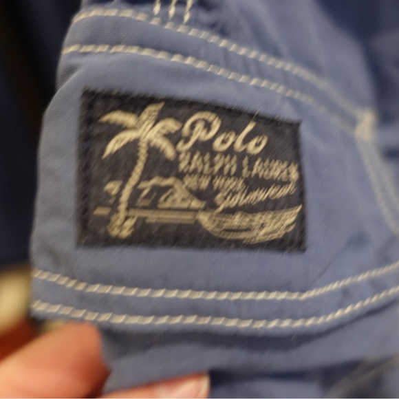 Polo Ralph Lauren Light Blue Swim Shorts - Picture 5 of 9